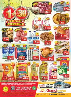 Grand Hyper Market catalogue (valid until 2-02)