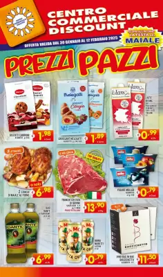 Volantino Centro Commerciale Discount (valido fino al 12-02)