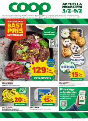 Coop reklamblad (giltig till och med 9-02)