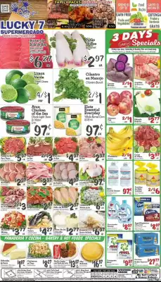 Lucky 7 Supermercado Weekly Ad (valid until 4-02)