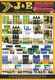 J&E Cash and Carry catalogue Page 1