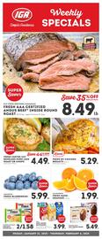 IGA flyer Page 1