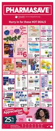 Pharmasave flyer Page 1