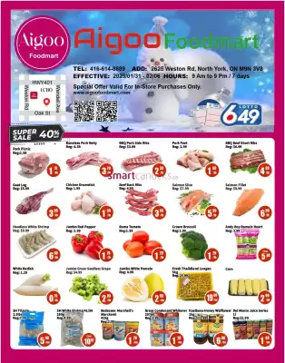 Aigoo Foodmart flyer (valid until 12-02)