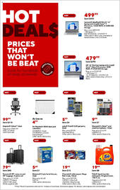 Staples Weekly Ad Page 1