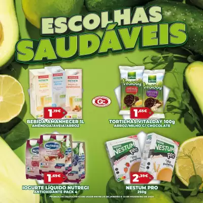 Folheto GidaCarnes Supermercados (válido até 10-02)