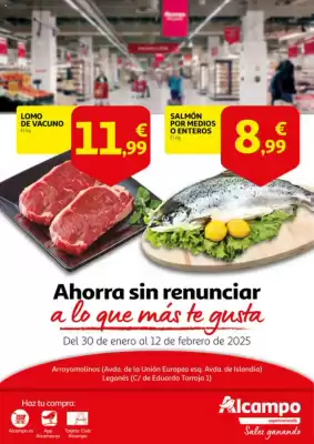 Folleto Alcampo supermercado (válido hasta el 12-02)