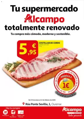 Folleto Alcampo supermercado (válido hasta el 12-02)