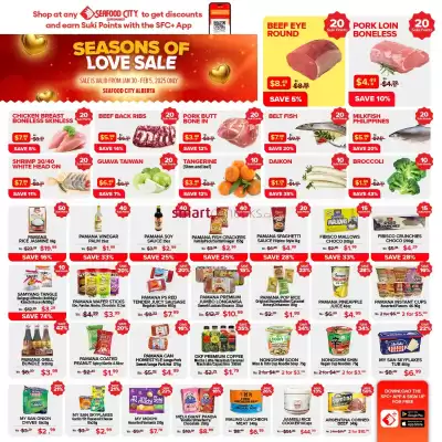 Seafood City Supermarket flyer (valid until 11-02)