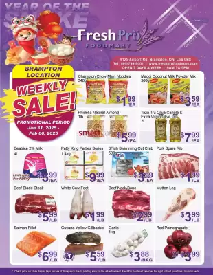 FreshPro Foodmart flyer (valid until 11-02)