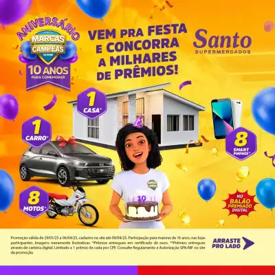 Catálogo Santo Supermercados (válido até 9-04)