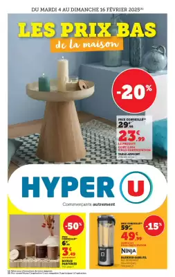 Catalogue Hyper U (valable jusqu'au 16-02)