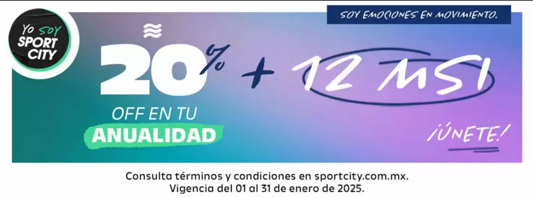 Catálogo Sport City (válido hasta 31-01)