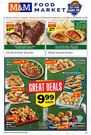 M&M Meat Shops flyer week 5 Page 1