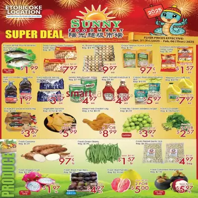 Sunny Food Mart flyer (valid until 6-02)