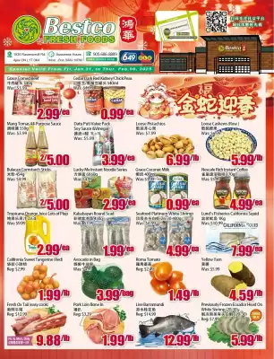 Bestco Food Mart flyer (valid until 6-02)