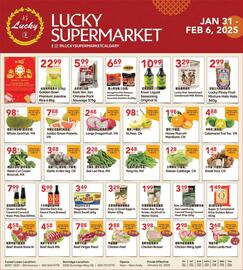 Lucky Supermarket flyer week 5 Page 1