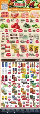 Carnicerias Jimenez Weekly Ad (valid until 4-02)