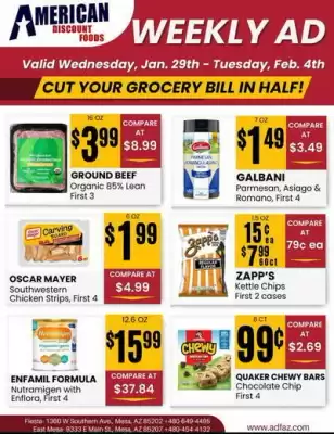 American Discount Foods Weekly Ad (valid until 4-02)