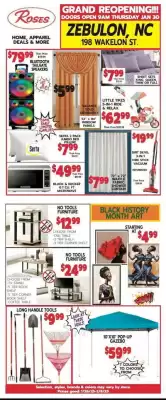 Roses Discount Store Weekly Ad (valid until 8-02)