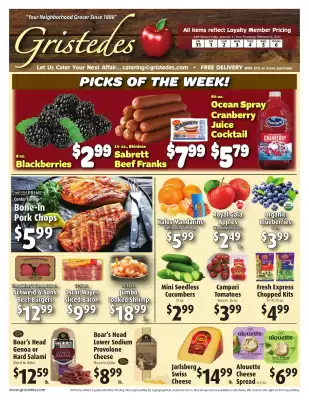 Gristedes Weekly Ad (valid until 6-02)