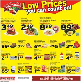 Hannaford Weekly Ad week 6 Page 1