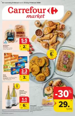 Carrefour Market folder (geldig t/m 11-02)