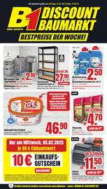 B1 Discount Baumarkt Prospekt woche 5 Seite 1