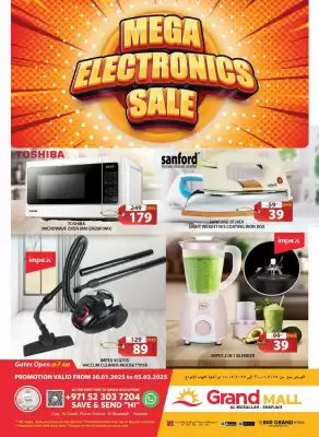 Grand Mall Sharjah catalogue (valid until 5-02)