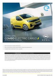 Opel gazetka | Combo Electric Cargo Strona 1