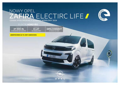 Opel gazetka | Zafira Electric Life Strona 1