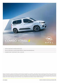 Opel gazetka | Combo Kombi Strona 1