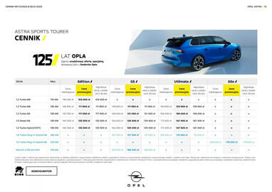 Opel gazetka | Astra Hatchback Sports Tourer Strona 13