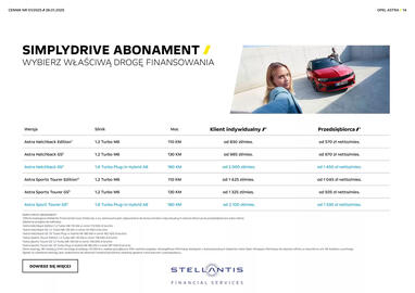 Opel gazetka | Astra Hatchback Sports Tourer Strona 14