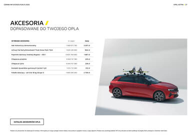 Opel gazetka | Astra Hatchback Sports Tourer Strona 27