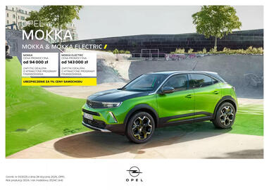 Opel gazetka | Mokka (Mokka Electric) Strona 1