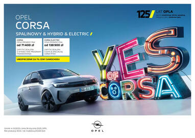 Opel gazetka | Corsa Spalinowy Hybrid Electric Strona 1
