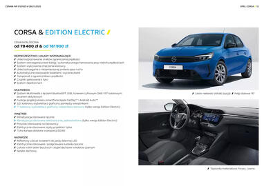 Opel gazetka | Corsa Spalinowy Hybrid Electric Strona 12