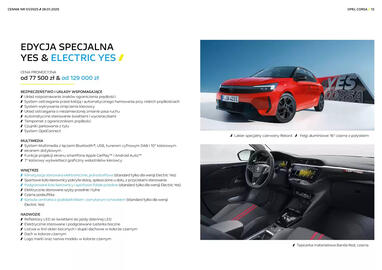 Opel gazetka | Corsa Spalinowy Hybrid Electric Strona 13