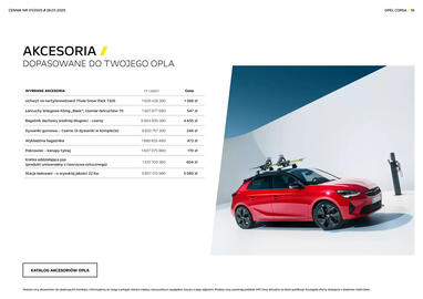 Opel gazetka | Corsa Spalinowy Hybrid Electric Strona 19