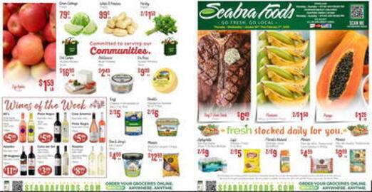 Seabra Foods Weekly Ad week 5 Page 1