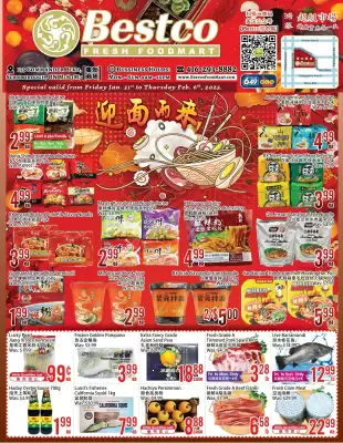 Bestco Food Mart flyer (valid until 6-02)