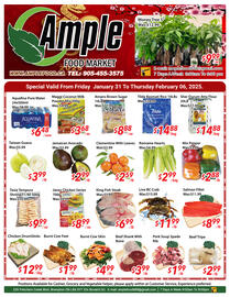 Ample Food Market flyer week 5 Page 1