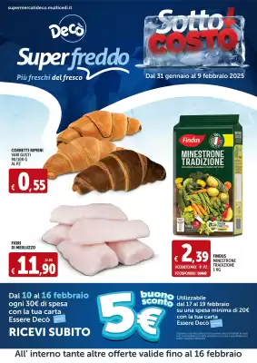 Volantino Deco Superfreddo (valido fino al 9-02)