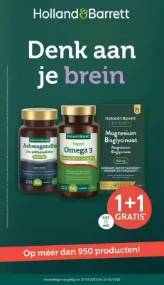 Holland & Barrett folder (geldig t/m 2-02)