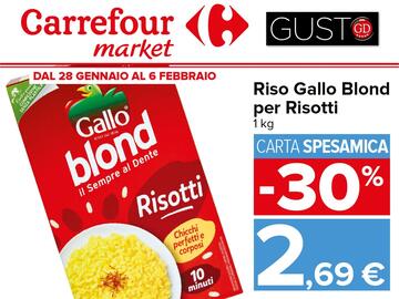 Volantino Gusto GD Carrefour settimana 5 Pagina 1