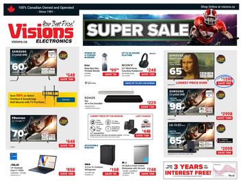 Visions Electronics flyer week 5 Page 1