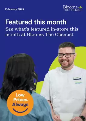 Blooms The Chemist catalogue (valid until 28-02)