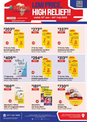 Africa Cash and Carry catalogue (valid until 6-02)