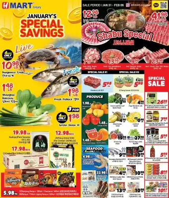 H-Mart flyer (valid until 7-02)